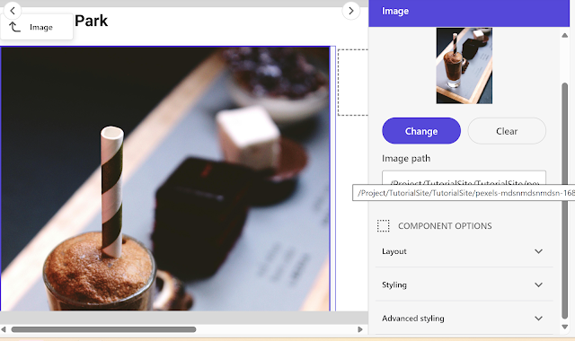 Image upload interface in Sitecore